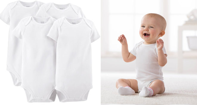 *HOT* $5.35 (Reg $9) Carter's 4-Pack Onesies + FREE Shipping (Today Only!)