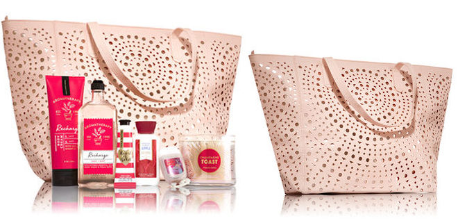 *HOT* $25 ($116 Value) Bath & Body Works Black Friday Tote (7 FULL-SIZE Products!)