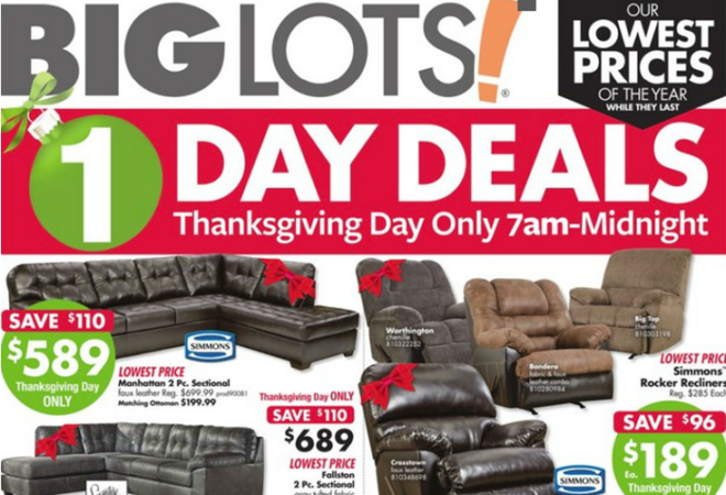 *HOT* Big Lots Black Friday Ad (11/23-11/25)