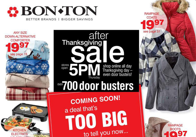 *HOT* Bon-Ton Black Friday Ad (11/23-11/24)