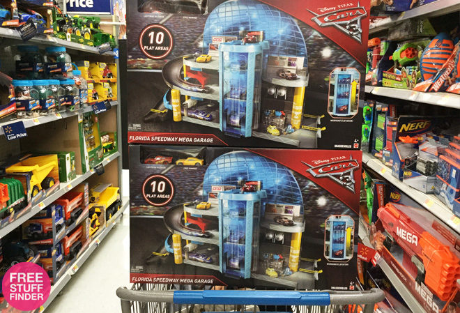 *HOT* $25 (Reg $44.88) Disney Cars 3 Mega Garage + FREE Pickup