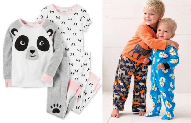 *HOT* $9.56 (Reg $34) Carter's 4-Piece Pajama Sets + FREE Store Pickup