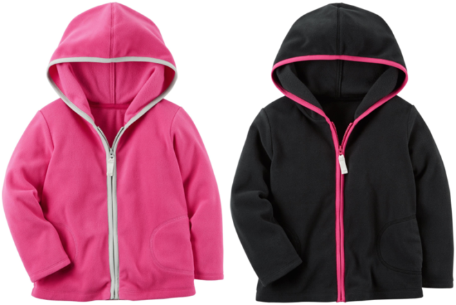 *HOT* $6 (Reg $24) Carter's Hooded Fleece Jackets + FREE Shipping