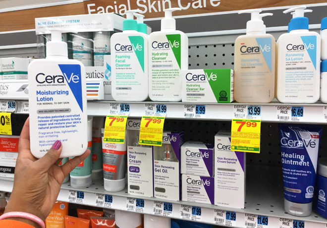 $0.99 (Reg $14) CeraVe Moisturizer & Cleanser at Rite Aid