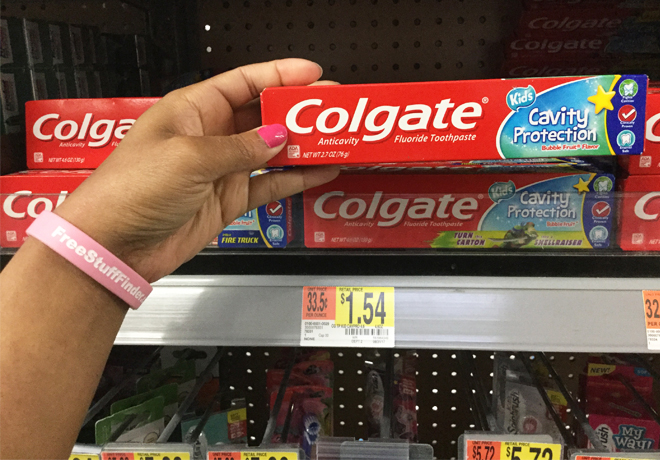 $0.04 (Reg $1.54) Colgate Kids Toothpaste at Walmart