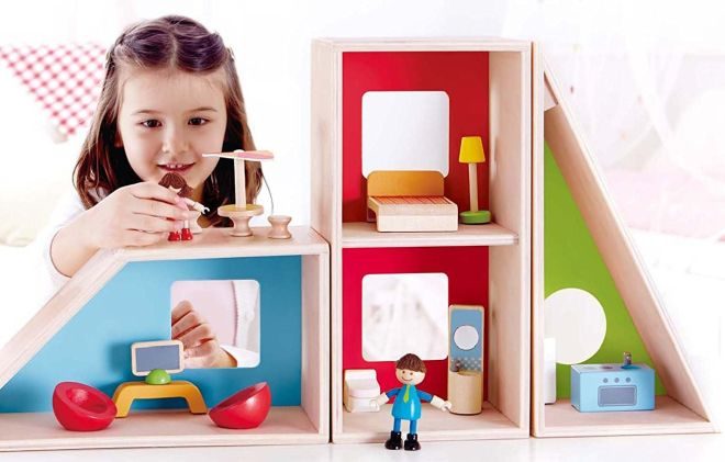 $34.71 (Reg $60) Hape Geometrics Doll House + FREE Shipping (Best Price!)