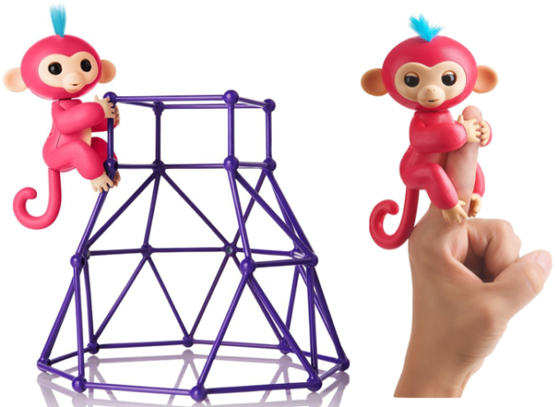 HURRY! $19.99 Fingerlings Interactive Baby Monkey + Jungle Gym (In Stock NOW!)