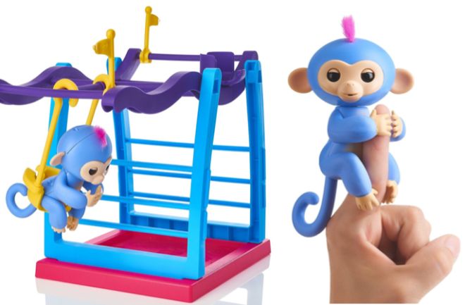 HURRY! $24.99 (Reg $40) Fingerlings Baby Monkey + Playground Set (In Stock NOW!)