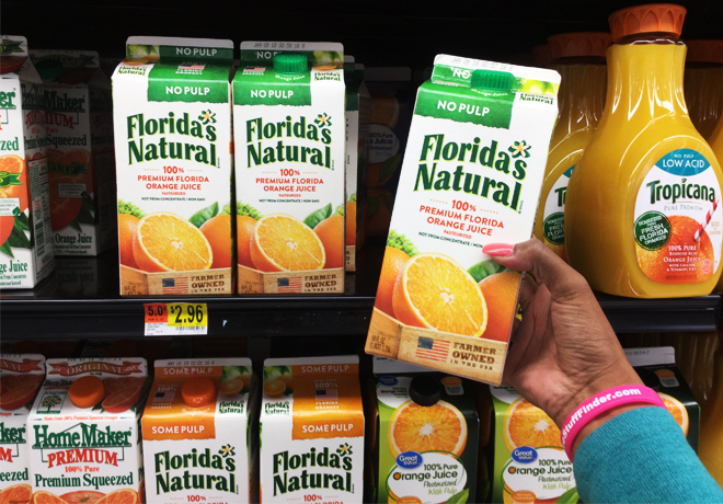 $0.94 (Reg $2.94) Florida's Natural Orange Juice at Walmart