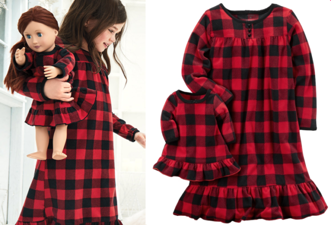 $8.40 (Reg $28) Carter’s Matching Toddler & Doll Nightgown Set + FREE Shipping