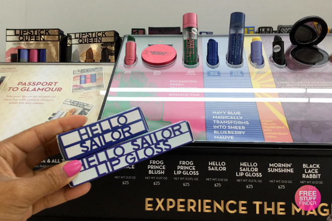 $12.50 (Reg $25) Queen Hello Sailor Lipstick & Lip Gloss