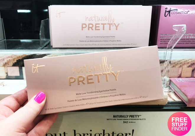 $21 (Reg $42) IT Cosmetics Naturally Pretty Eyeshadow Palettes