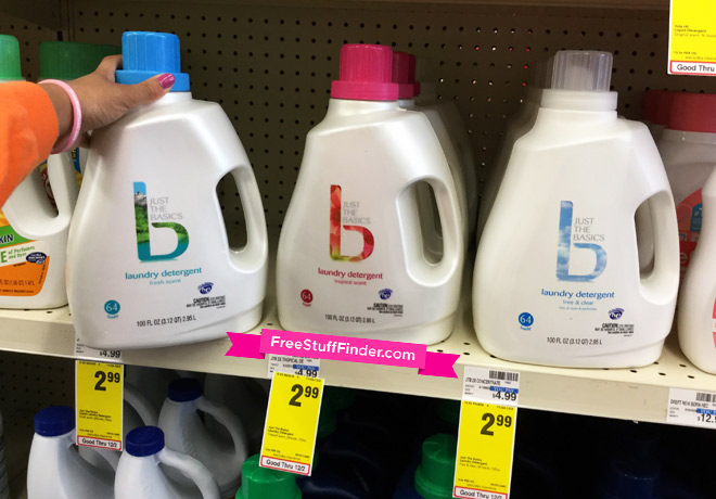 $2.99 (Reg $5) Just The Basics Laundry Detergent at CVS (No Coupons Needed!)