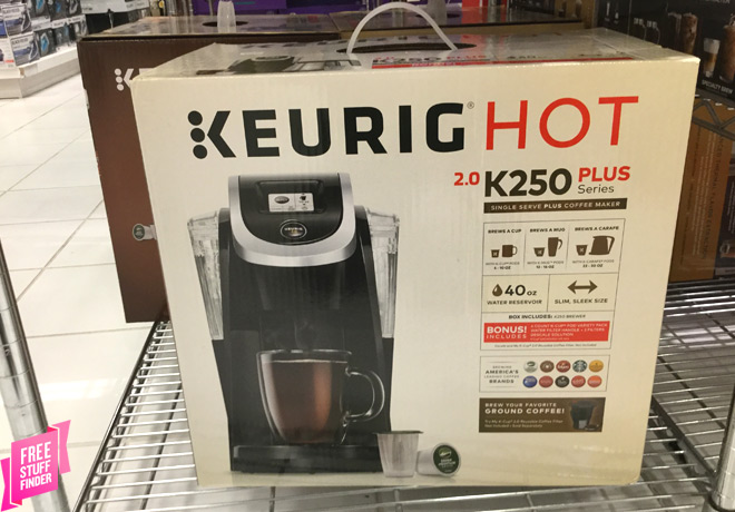 $84.99 (Reg $190) Keurig K250 Brewer + FREE Shipping + FREE Keurig 2.0 K-Cup Carousel