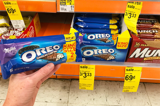 $0.11 (Reg $2) Milka Oreo King Size Bar at Walgreens