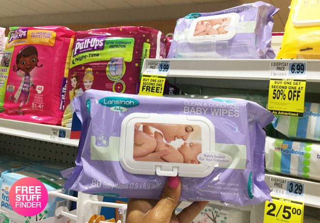 $2 (Reg $4) Lansinoh Baby Wipes at Rite Aid (No Coupons Needed!)