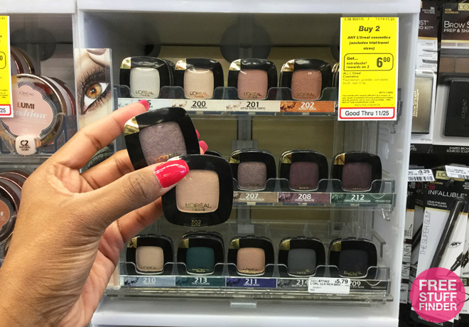 *HOT* $1.29 (Reg $5.79) L’Oreal Colour Riche Monos Eye Shadow at CVS