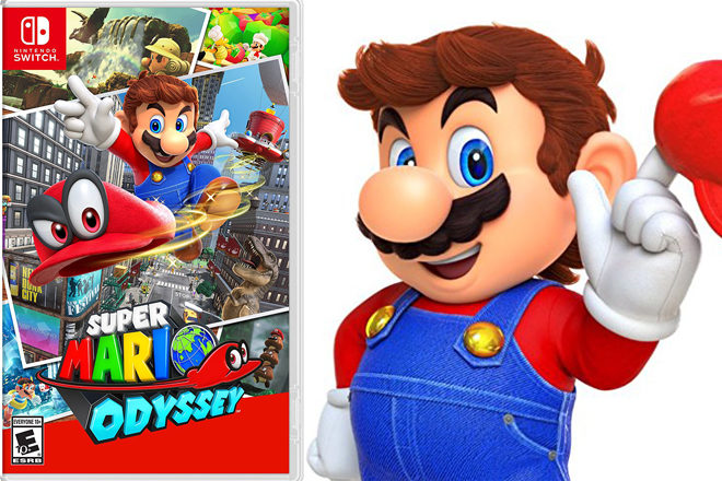 $46.40 (Reg $58) Super Mario Odyssey Nintendo Switch + FREE Shipping