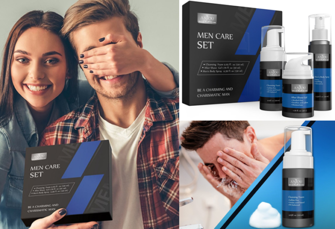 *HOT* $15.99 (Reg $30) Anjou Men Care Kit