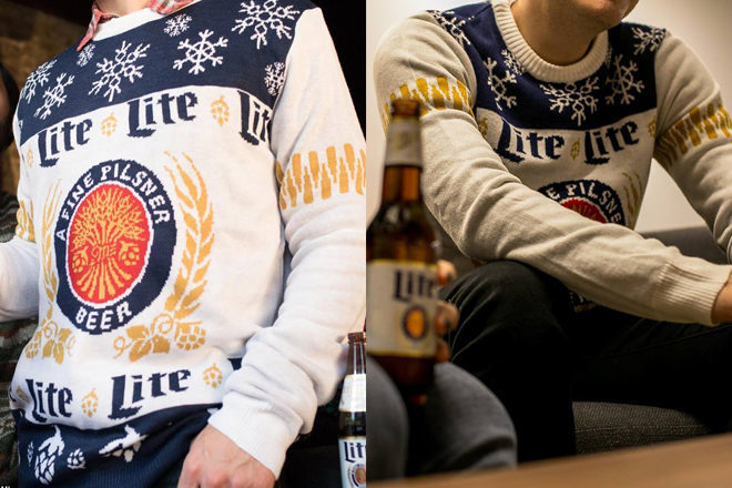 Win FREE Miller Lite Ugly Christmas Sweater (5,830 Winners!)