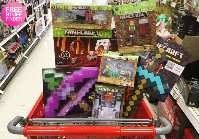 *HOT* 40% Off Minecraft Toys Cartwheel Offer (Deals from $6.74 – Today Only!)