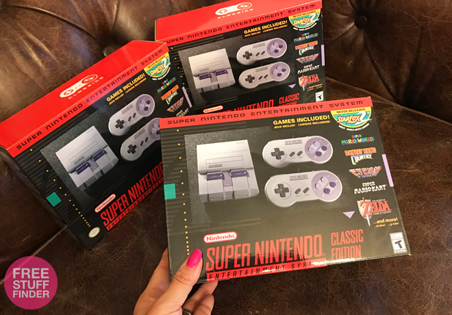 Get Ready! $79.96 SNES Classic + FREE Shipping (Today 11AM PST - 2PM EST)