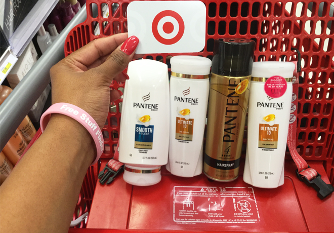 $2.11 (Reg $5) Pantene Shampoo, Hairspray & Conditioner at Target