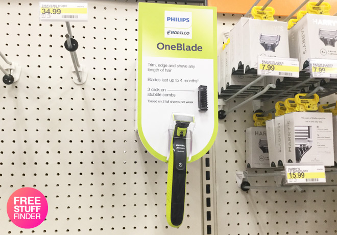 *HOT* $17.49 (Reg $35) Philips OneBlade Shaver + FREE Shipping (LIVE NOW!)