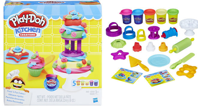$4.97 (Reg $10) Play-Doh Kitchen Creations Frost 'n Fun Cakes