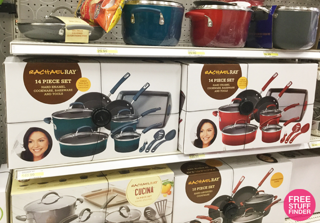 *HOT* $89.99 (Reg $300) Rachael Ray 14-Piece Cookware Set + FREE Shipping (Today Only!)