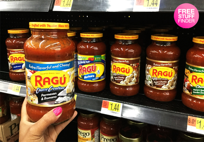 $0.86 (Reg $1.48) Ragu Pasta Sauces at Walmart