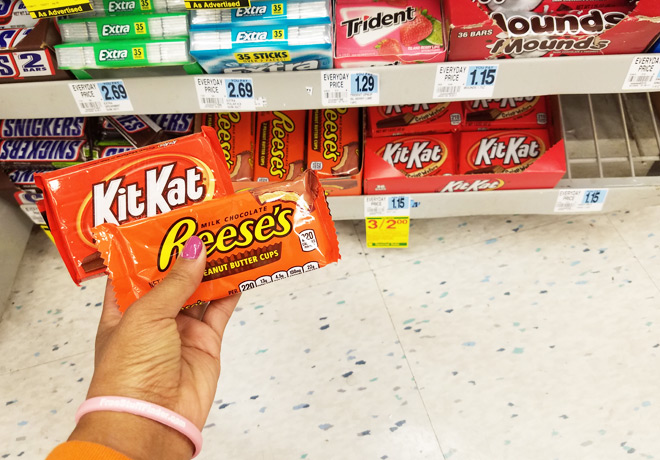 $0.33 (Reg $1.15) Reese's and Kit Kat Singles at Rite Aid (No Coupons Needed!)