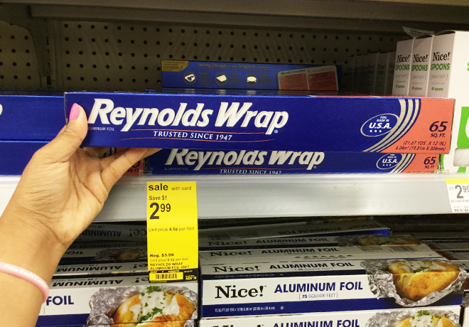 $1.99 (Reg $4) Reynolds Foil at Walgreens