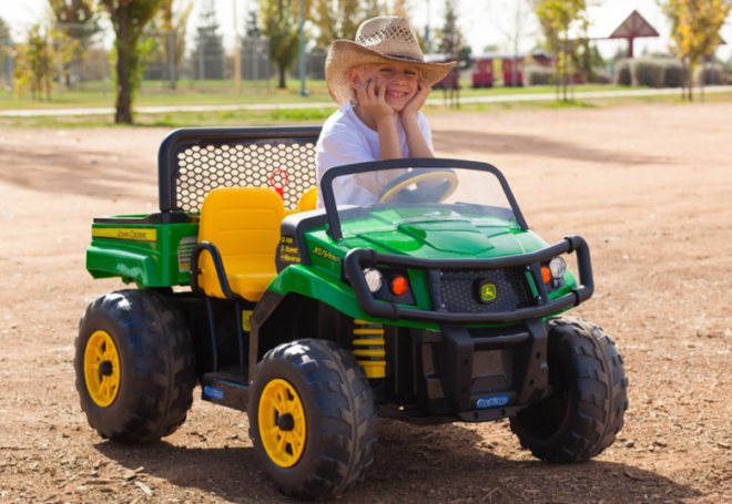 *HOT* $298 (Reg $398) Peg Perego John Deere Gator Battery-Powered Ride-On