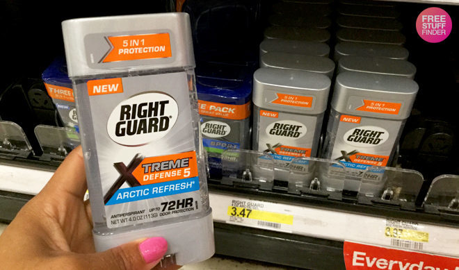 $1.47 (Reg $3.47) Right Guard Xtreme Deodorant at Target