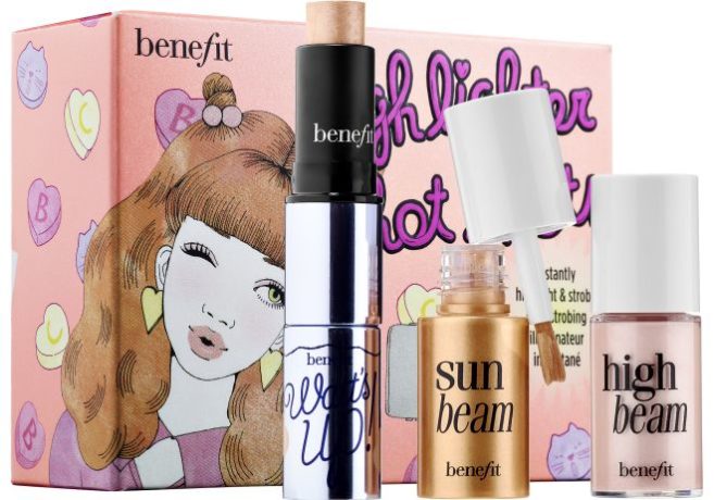 $18 ($31 Value) Benefit Highlighters Kit + Free Shipping