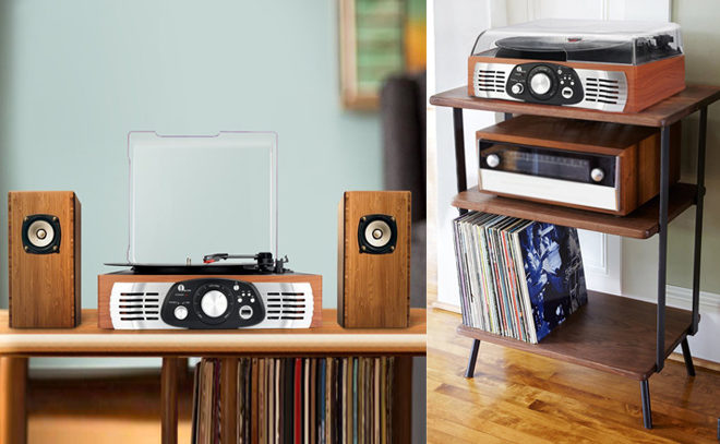 *HOT* $32.99 (Reg $61) 3-Speed Stereo Turntable + FREE Shipping (Today Only)