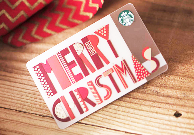 FREE $5 Starbucks Gift Card with Holiday Coffee or Tea Purchase