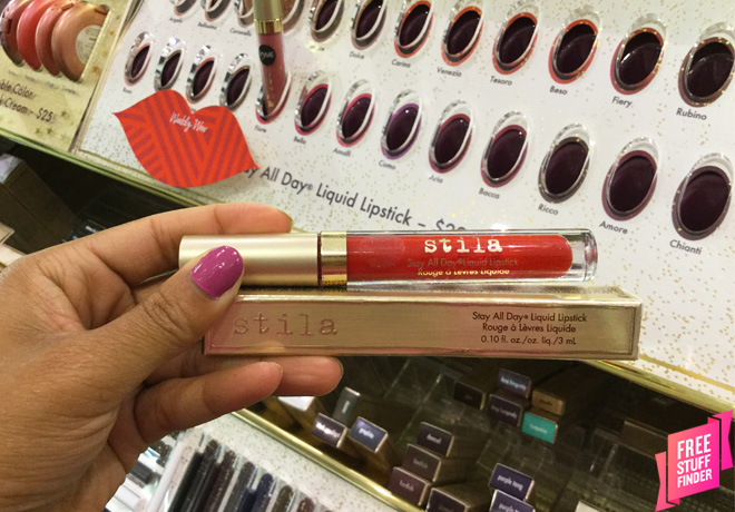 *HOT* $12 (Reg $22) Stila Stay All Day Liquid Lipsticks + 3 FREE Samples