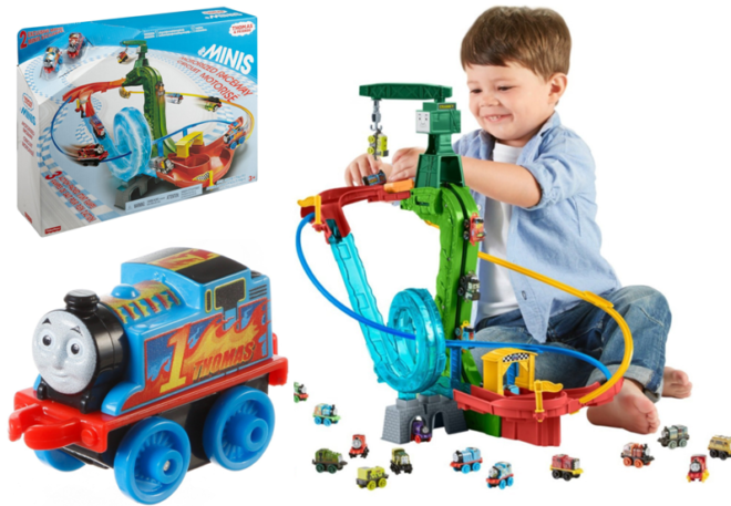 $12.97 (Reg $35) Fisher-Price Thomas & Friends Minis Motorized Raceway Playset