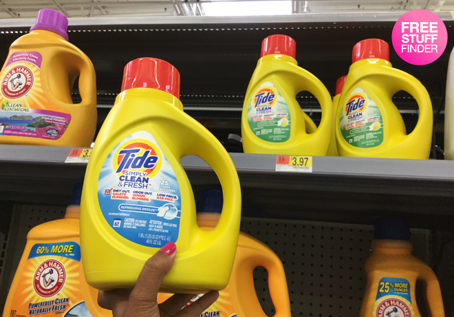 $2.97 (Reg $4) Tide Simply Detergent at Walmart