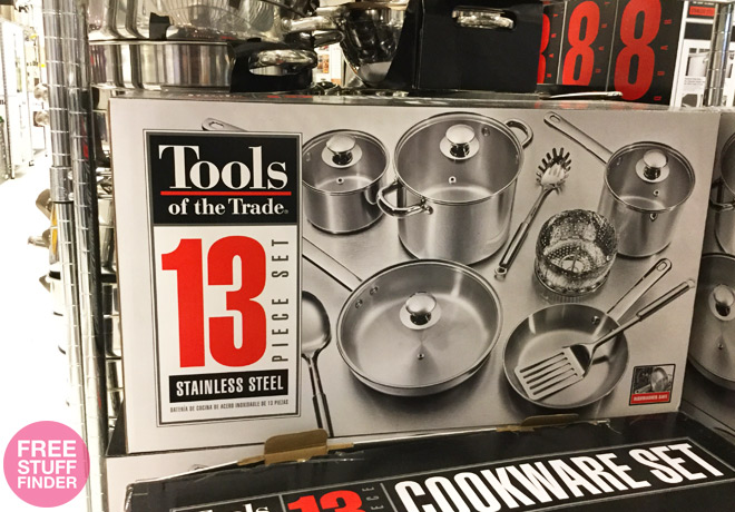 *HOT* $29.99 (Reg $120) Tools of the Trade Cookware Set (BLACK FRIDAY Price!)