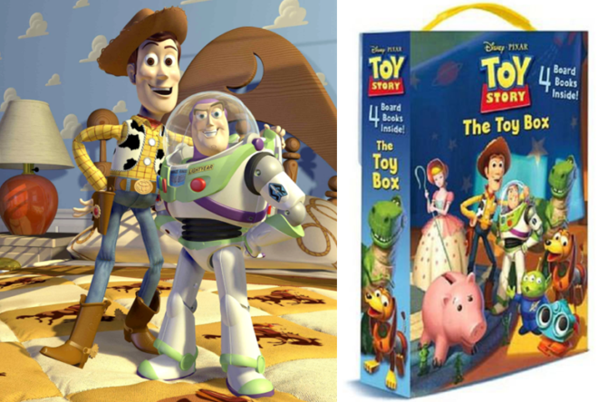 $5.77 Toy Story The Toy Box Board Book Set