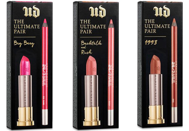 $15 (Reg $20) Urban Decay The Ultimate Pair Lip Set + FREE Shipping