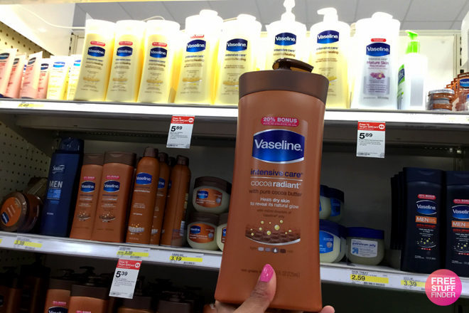 *HOT* $0.95 (Reg $5.89) Vaseline Lotion & Pond's Facial Wipes at Target