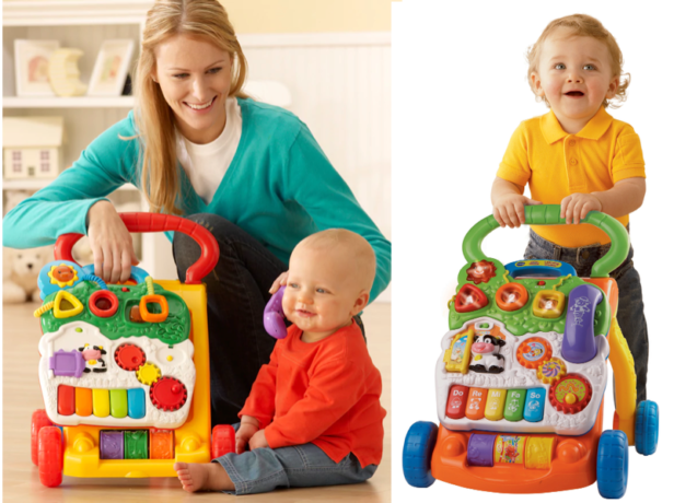 TODAY ONLY! $16.30 (Reg $40) VTech Sit-to-Stand Learning Walker + FREE Shipping