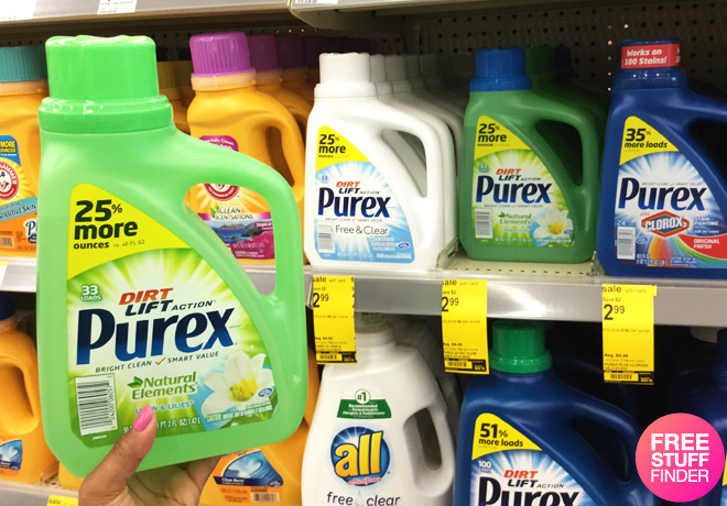 $1.49 (Reg $5) Purex Laundry Detergent at Walgreens