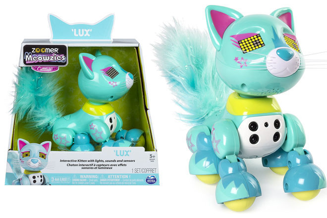 $17.49 (Reg $35) Blue Zoomer Interactive Kitten