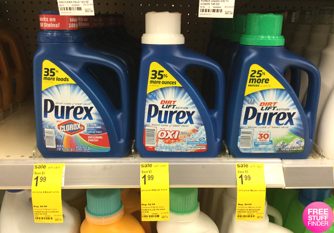 $0.06 Per Load Purex Laundry Detergent at Walgreens (No Coupon Needed!)