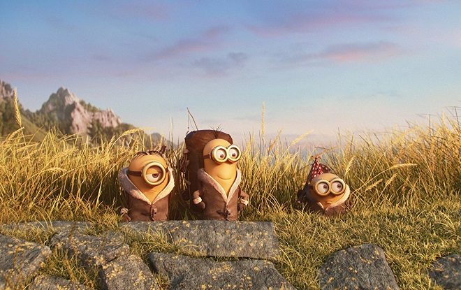 $9.99 Minions Movie (3D Blu-ray + Blu-ray + DVD + Digital HD)